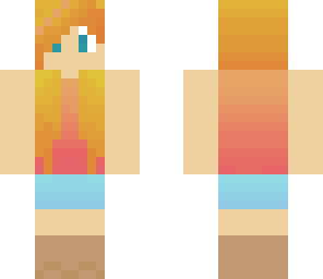 girl with orange hair
