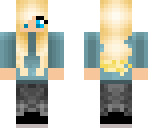 blue sweatshirt girl