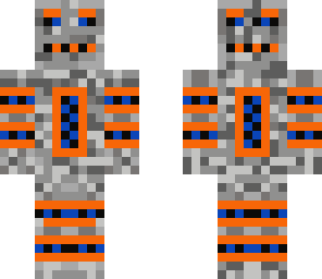 orange and blue bot