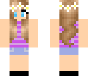 girl with flower crown