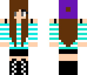 blue girl