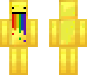 yellow derp rainbow