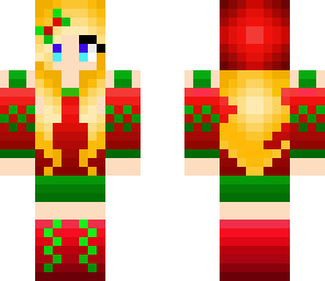 my little christmas girl
