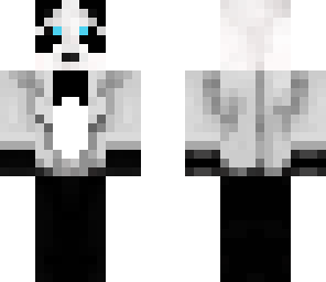 panda in a lab coat