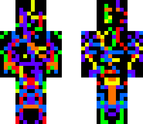mixed rainbow thread