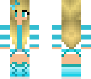 turquoise girl