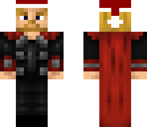 thor with christmas hat