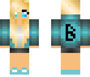 blue girl