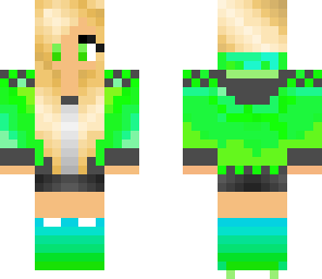 greenhooded girl