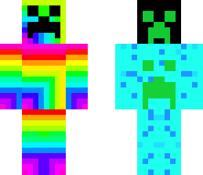 creeper rainbow edition