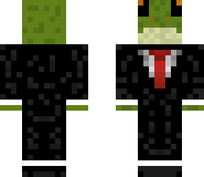 frog in a suit