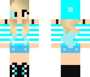 blue girl