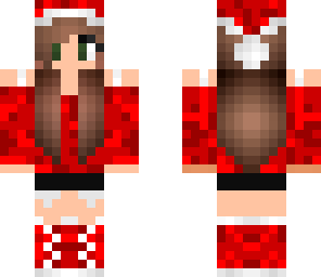 edited cute santa girl