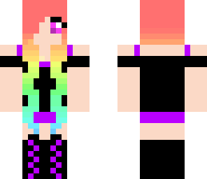 rainbow girl