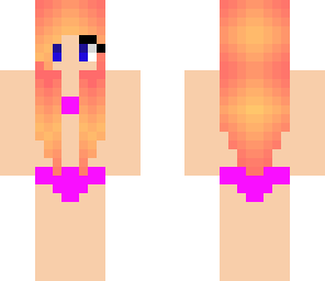 edited cute bikini girl