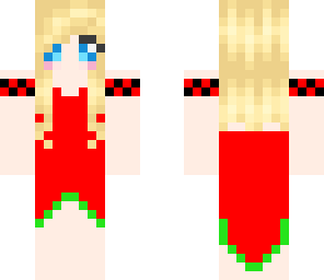 silky red prom girl