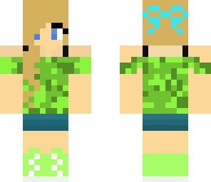 green girl