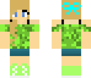 green girl edit