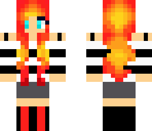 flaming hot hair