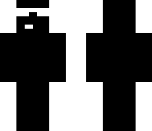 the black man