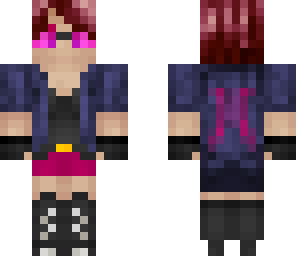 cyberpunk rave girl