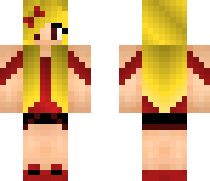 red girl -casual-