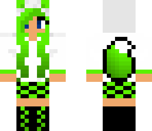 green fox girl
