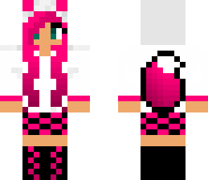 pink fox girl