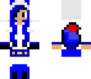 blue fox girl
