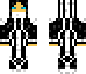 ninja preto e branco