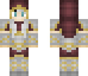 female hooded battlemage
