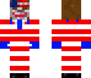 payday 2 usa mask and shirt