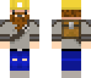 bearded miner