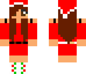 cute santa girl