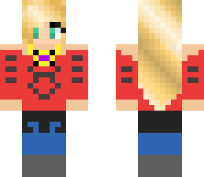 rave the blonde girl