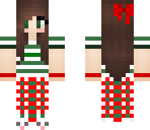 christmas girl in pjs
