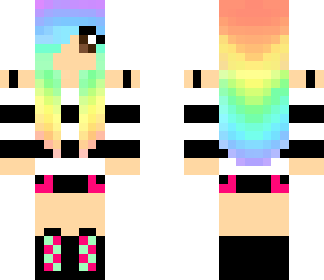 rainbow hair
