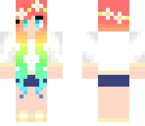rainbow girl