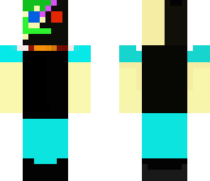 cool guy half evil robot