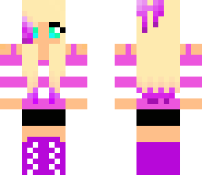 purple girl
