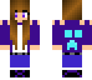 purple girl