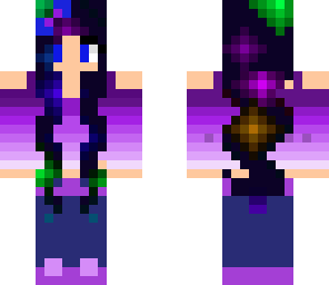 uber purple fashion girl