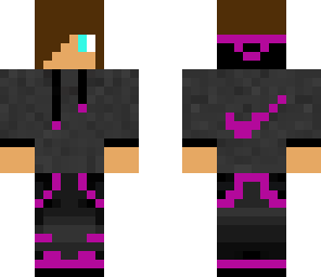 purple nike boy