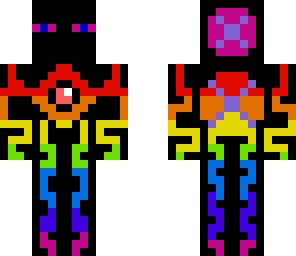 rainbow enderman dj