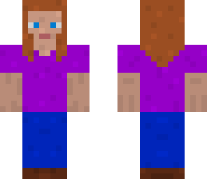 minecraft girl