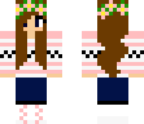 flower crown girl