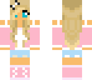 cute pink girl