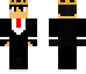 king in suit
