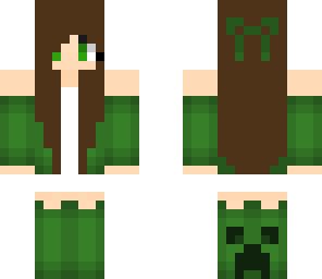 creeper girl with headphones