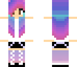 edited rainbow girl